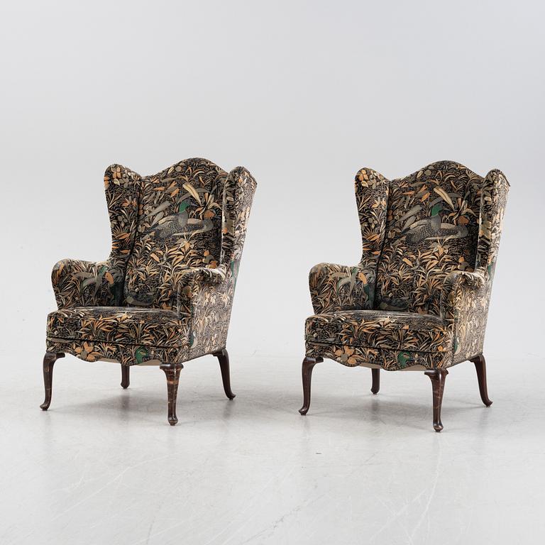 A pair of armchairs, first half of the first Century.