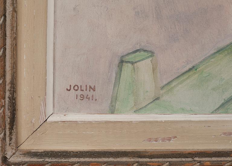 EINAR JOLIN, olja på duk. Signerad och daterad 1941.