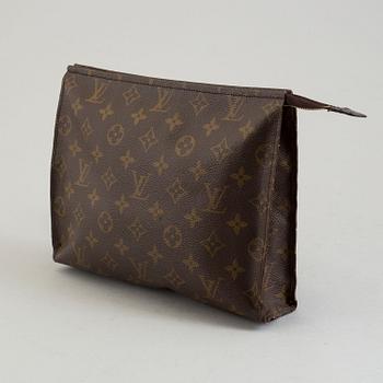 a LOUIS VUITTON toilet bag.