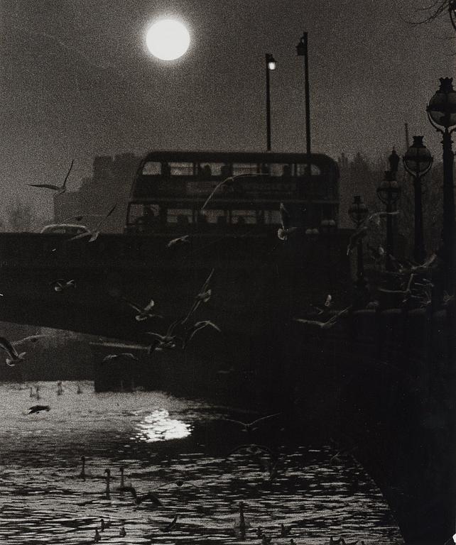 Hans Hammarskiöld, "Battersea Bridge, London", 1955.