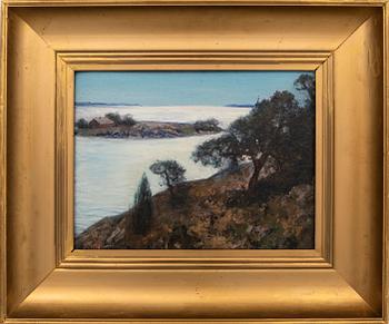 Edvard Rosenberg, landscape. - Bukowskis