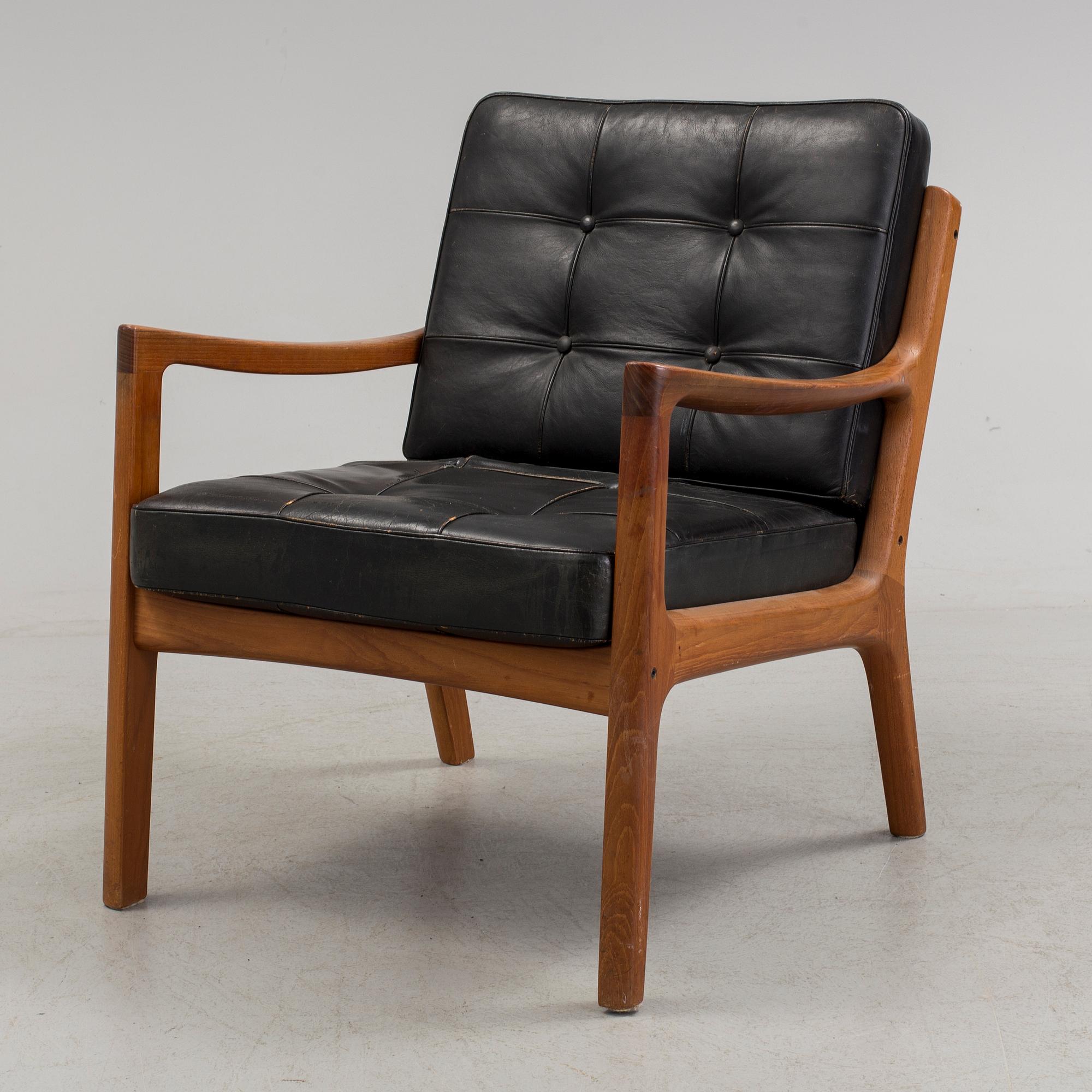 OLE WANSCHER, fåtölj, "Senator", France & Son, Danmark, 1900-talets andra hälft.