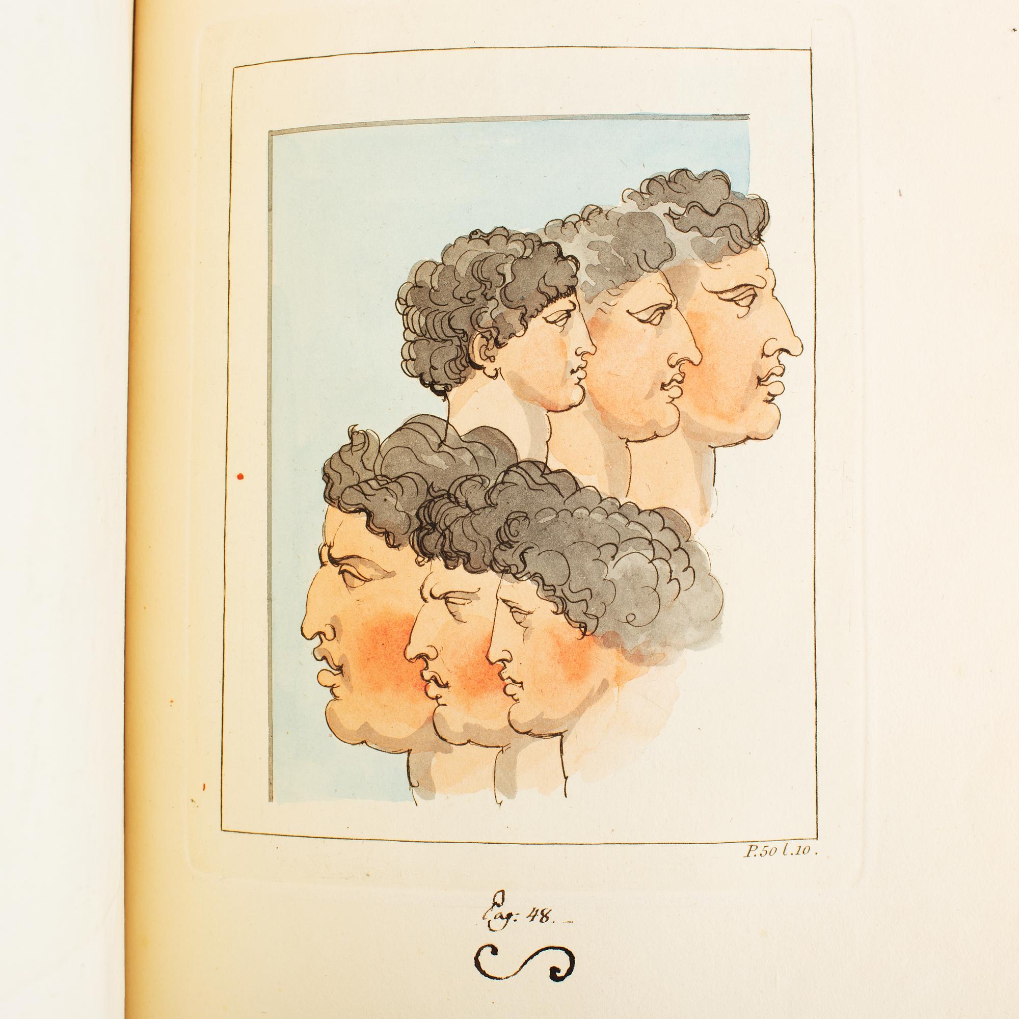 ”Journey to Italy”, with 38 hand-coloured plates.