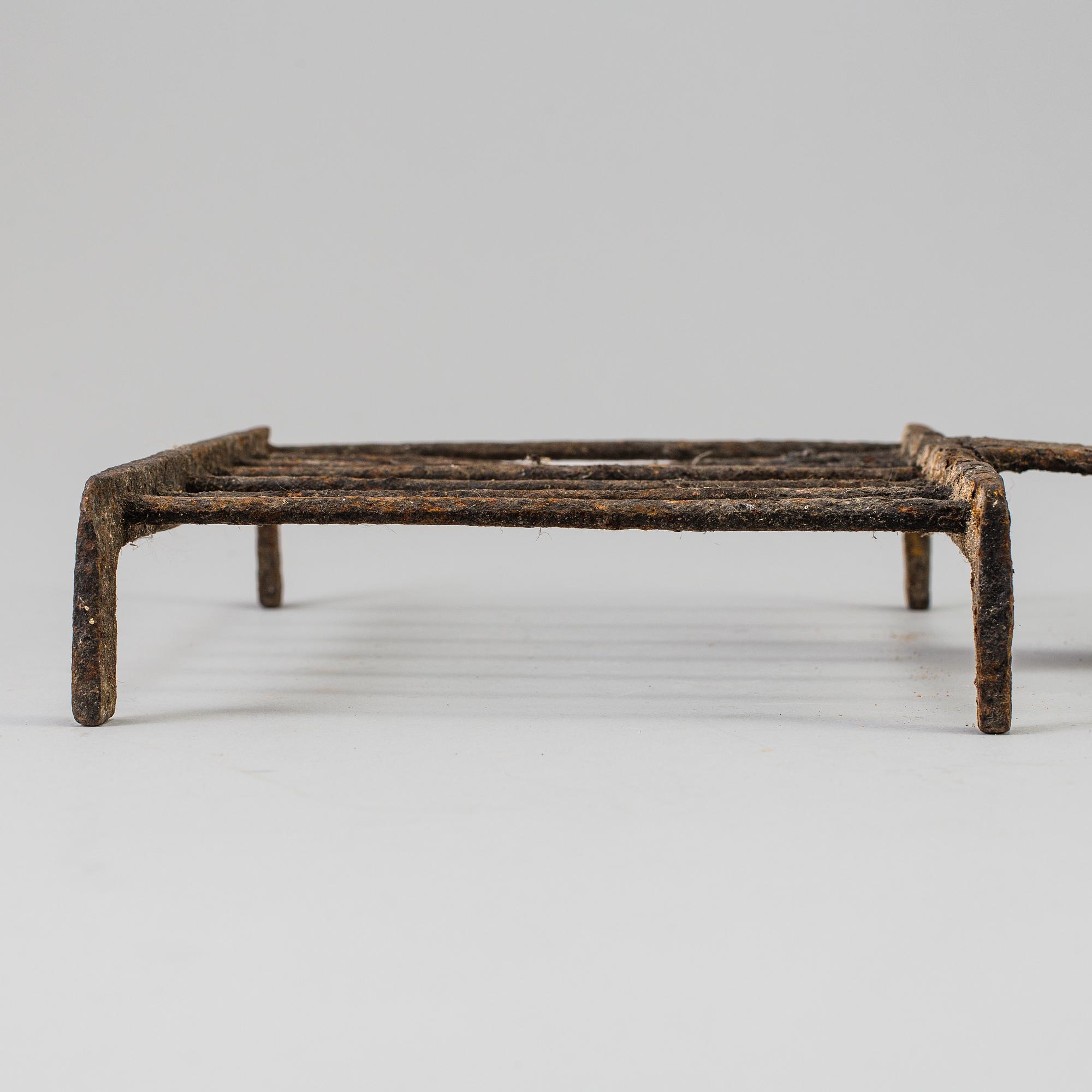 A 18th century iron chain.