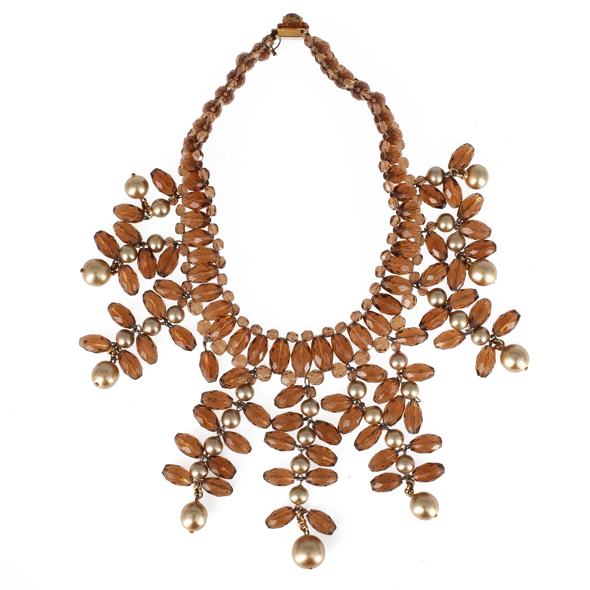 CHRISTIAN DIOR, halsband 2 st.
