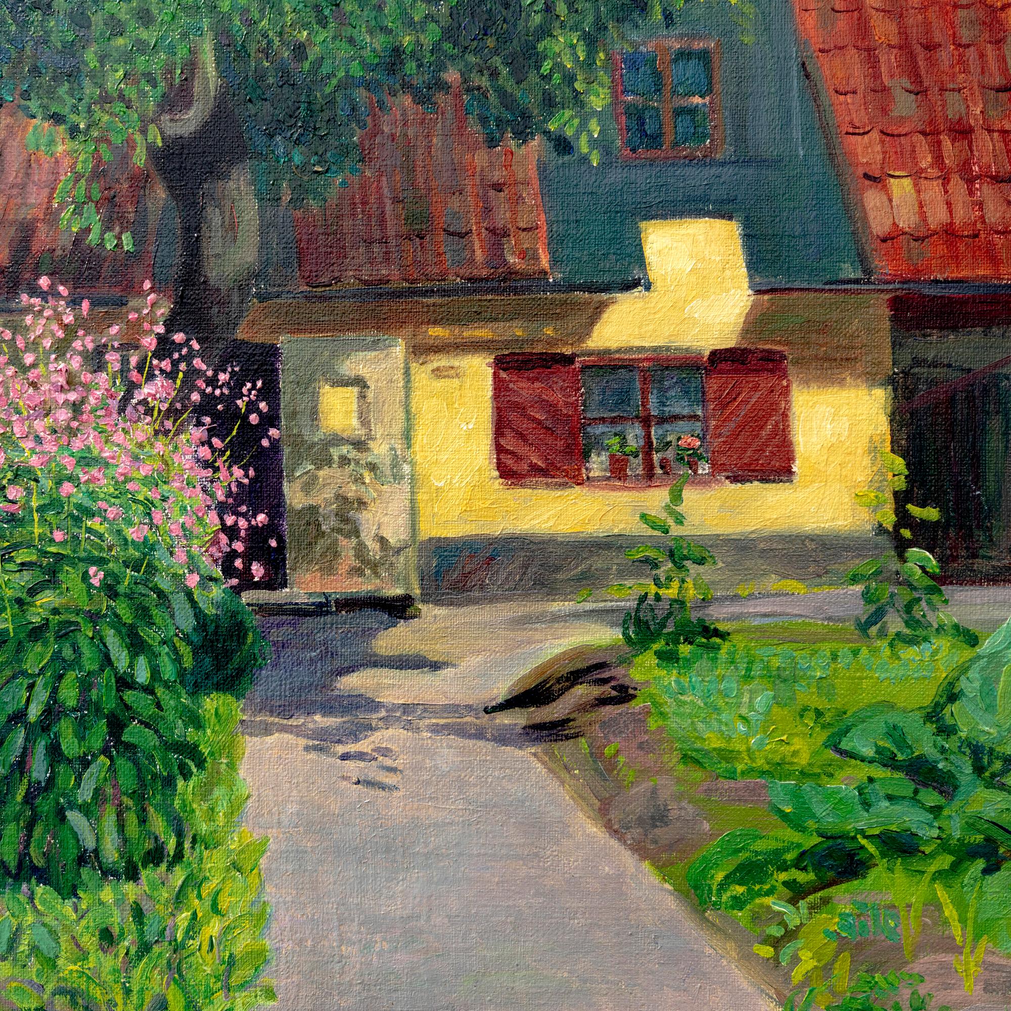 Arthur Bianchini, oil on canvas signed.