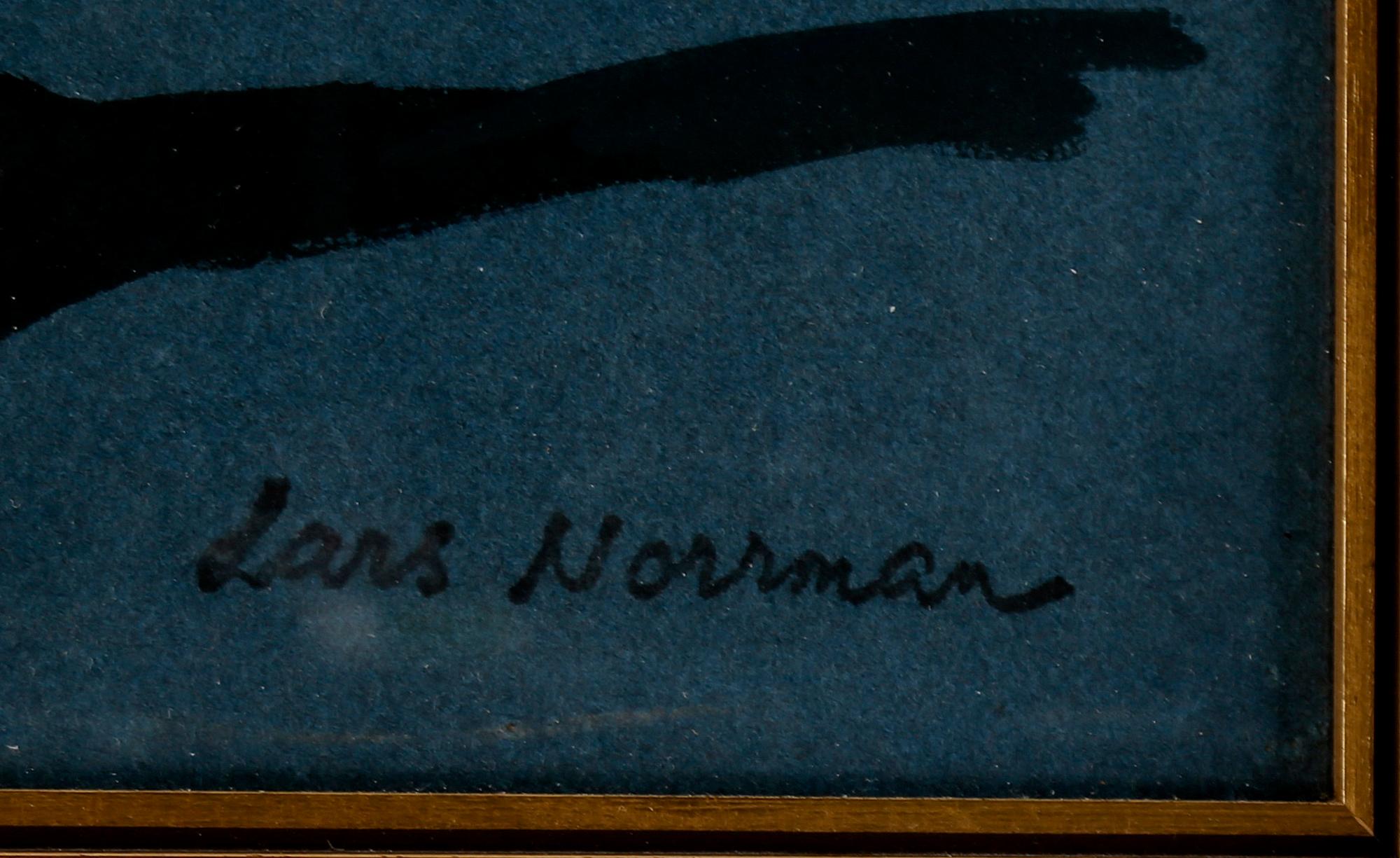 LARS NORRMAN, blandteknik, signerad.