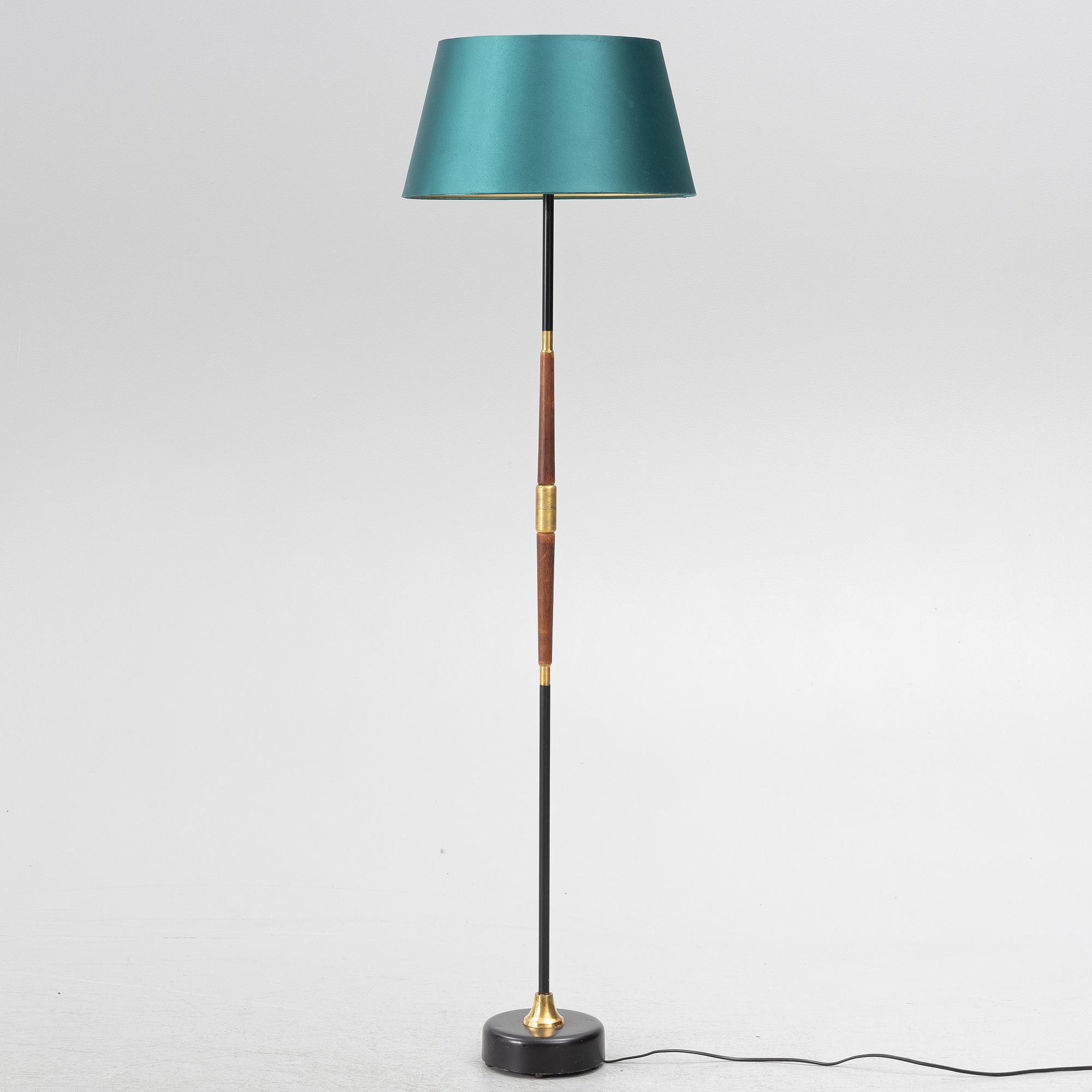 Floor lamp, Möller Armatur, Eskilstuna, circa the mid-1900s.