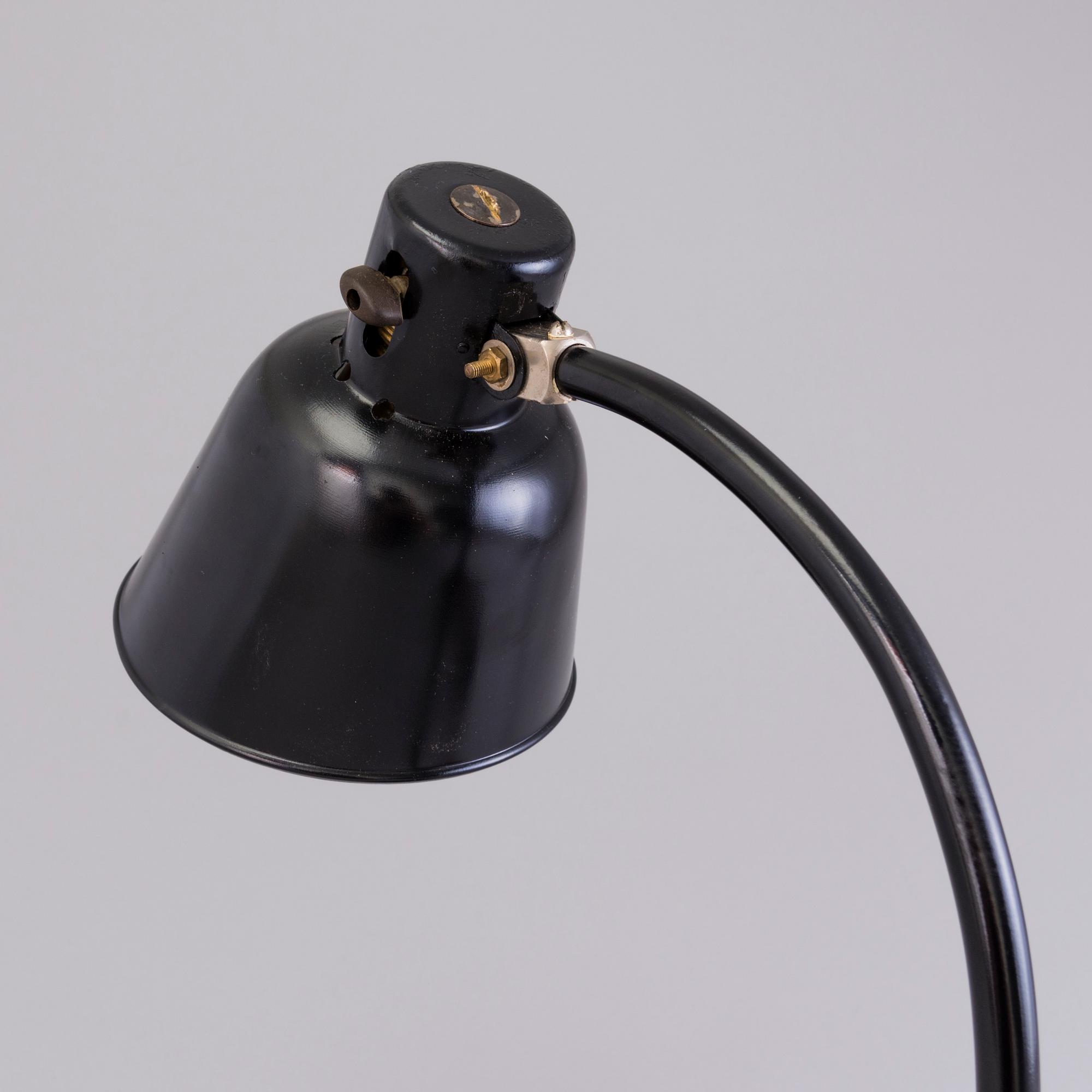 A 1930's German 'Matador' table lamp for (BÜR) Bünte & Remmler.