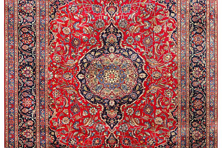 A carpet, Meshed, ca 340 x 243 cm.