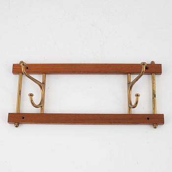 Klädhängare, 3 st, "Dekorativ", AB Skogslunds Metallgjuteri, Anderstorp, 1900-talets mitt.