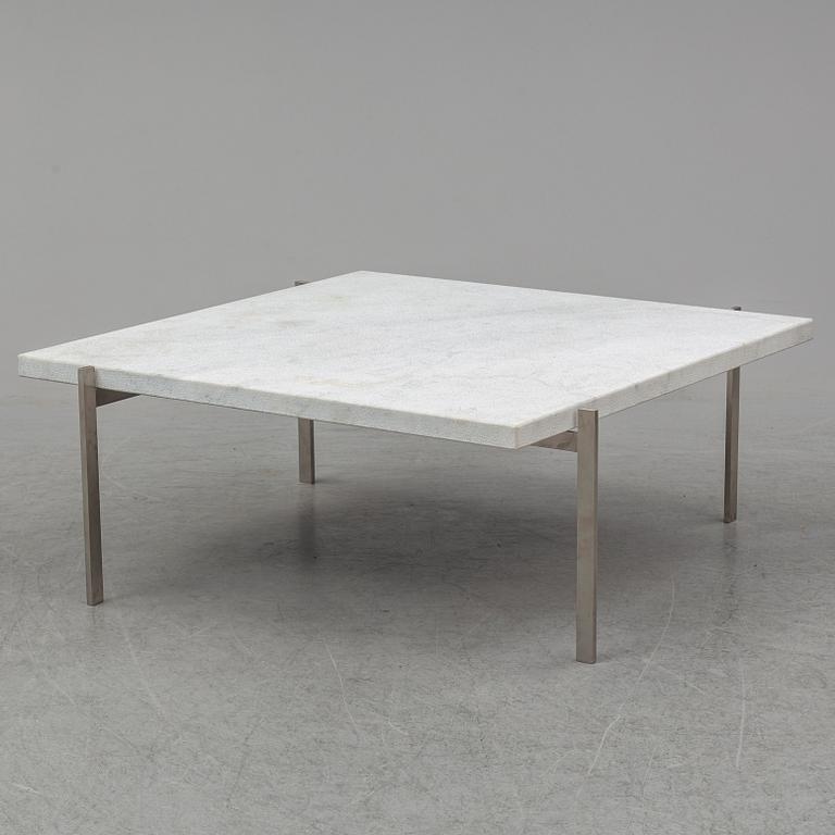 POUL KJAERHOLM, a coffee table, 'PK 61', Fritz Hansen.