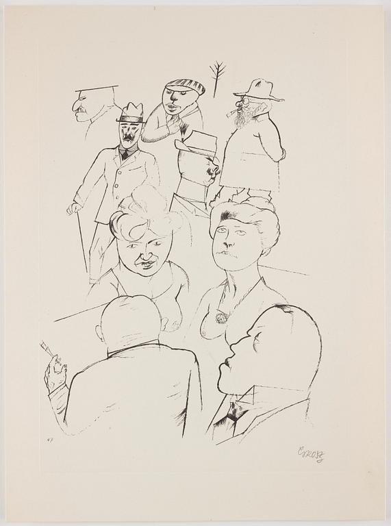 George Grosz, "Ecce Homo".