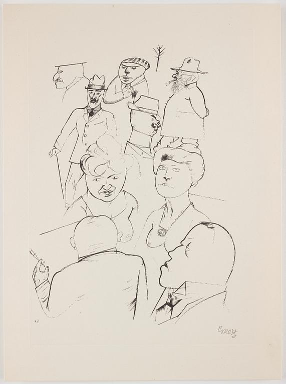 George Grosz, "Ecce Homo".