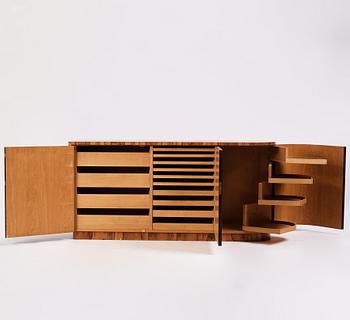 Greta Magnusson Grossman, a zebrano veneered sideboard, Firma Studio, Stockholm 1930s.