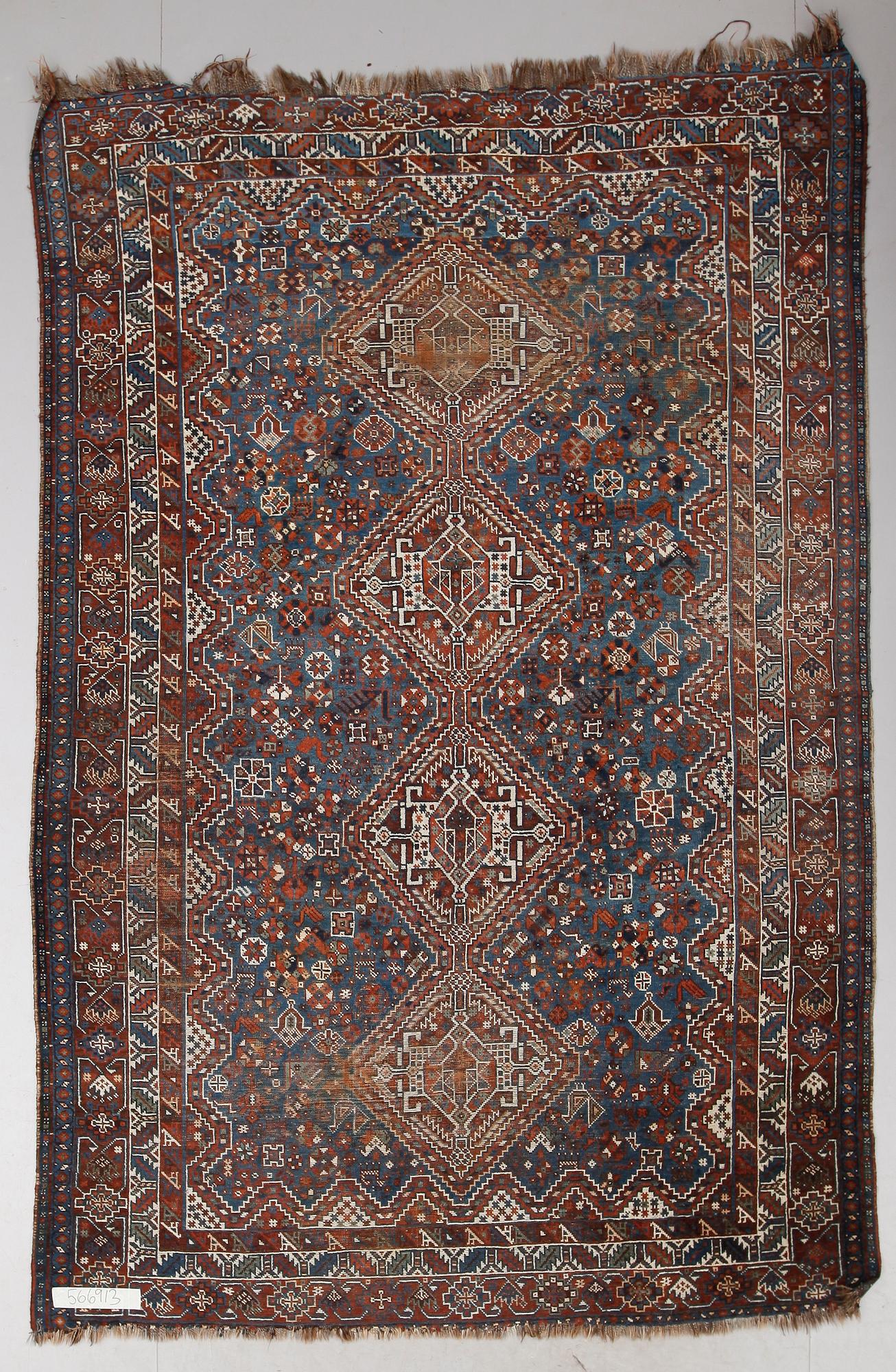 MATTA, Khamshe, semiantik. Ca 310 x 205 cm.