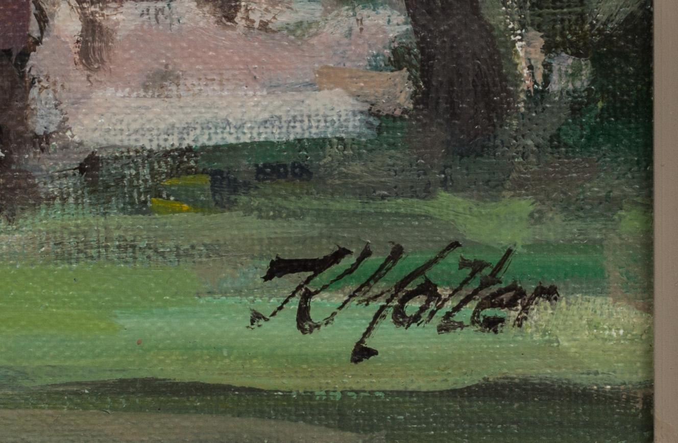 KAJ MOLTER, olja på duk, signerad.