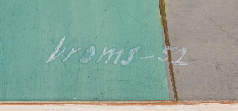 ARVID BROMS, KUBISTISK STILLEBEN.