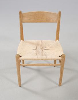 STOLAR, 6 st, "CH 36", Hans J Wegner, Carl Hansen, 1900-talets fjärde kvartal.