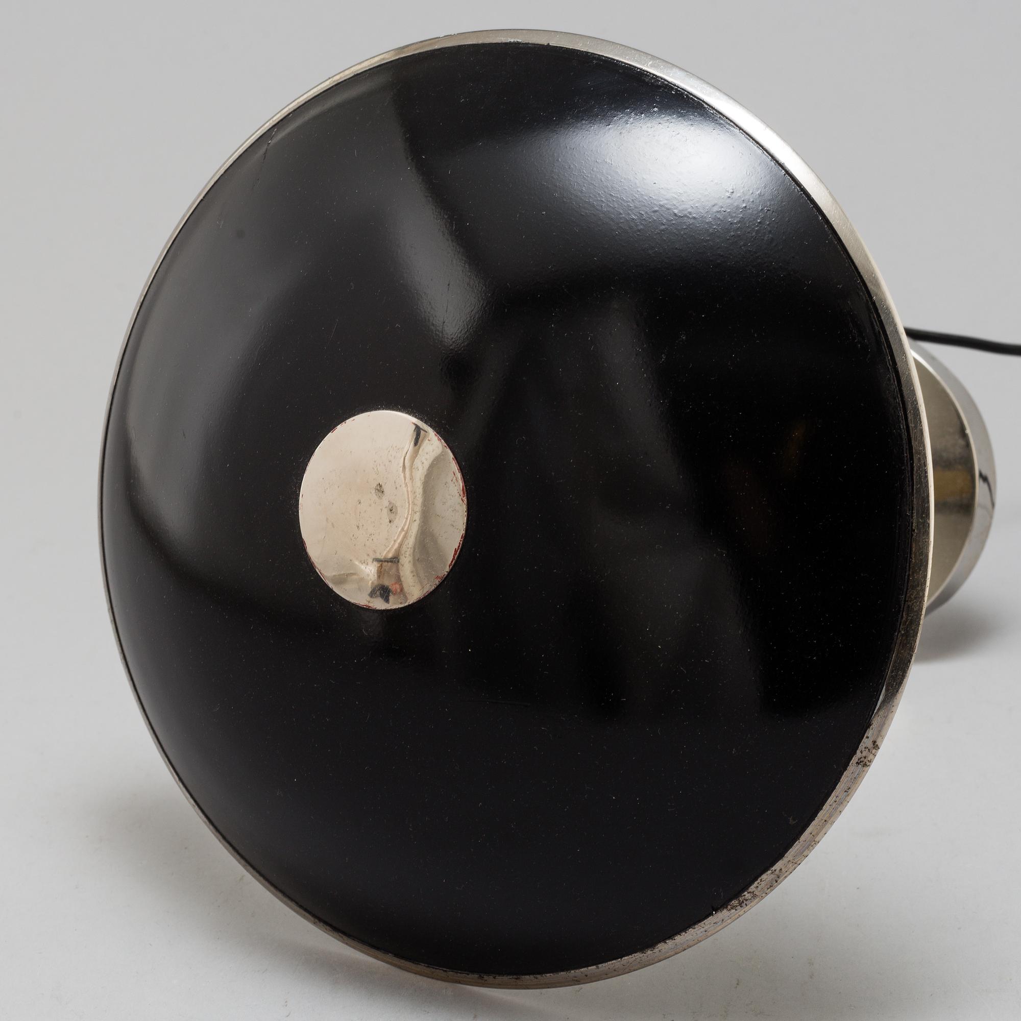 A two-light table lamp, probably 1930s.