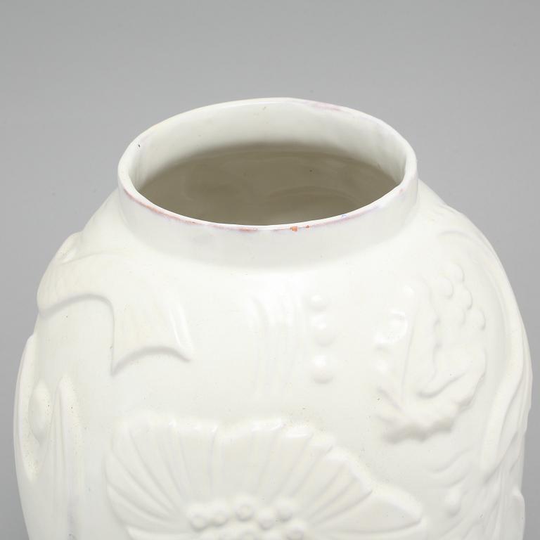 ANNA-LISA THOMSON, golvvas, lergods, Upsala Ekeby, 1940-tal.