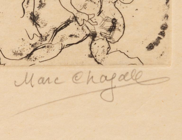 Marc Chagall, "Le Petit Âne Équilibriste".