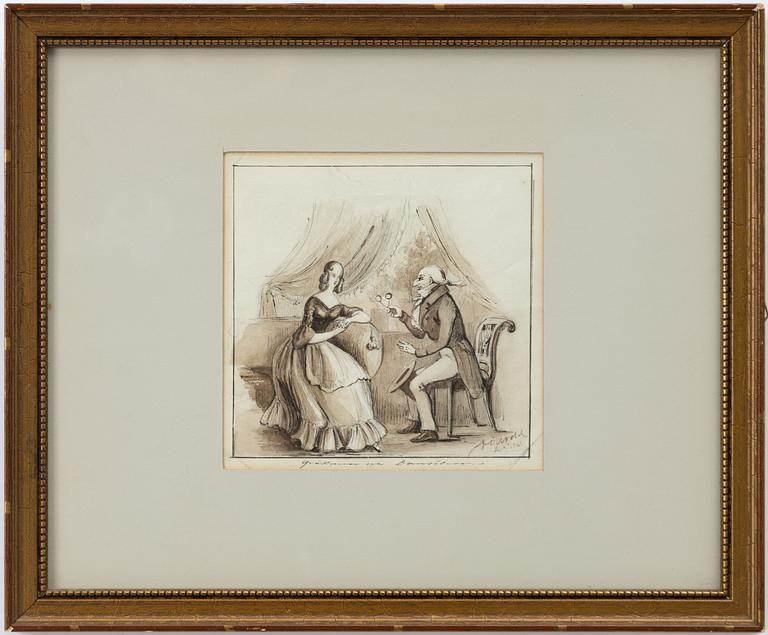 Fritz von Dardel, "Emila Högqvist" - "Överste C G v. Brinkman".