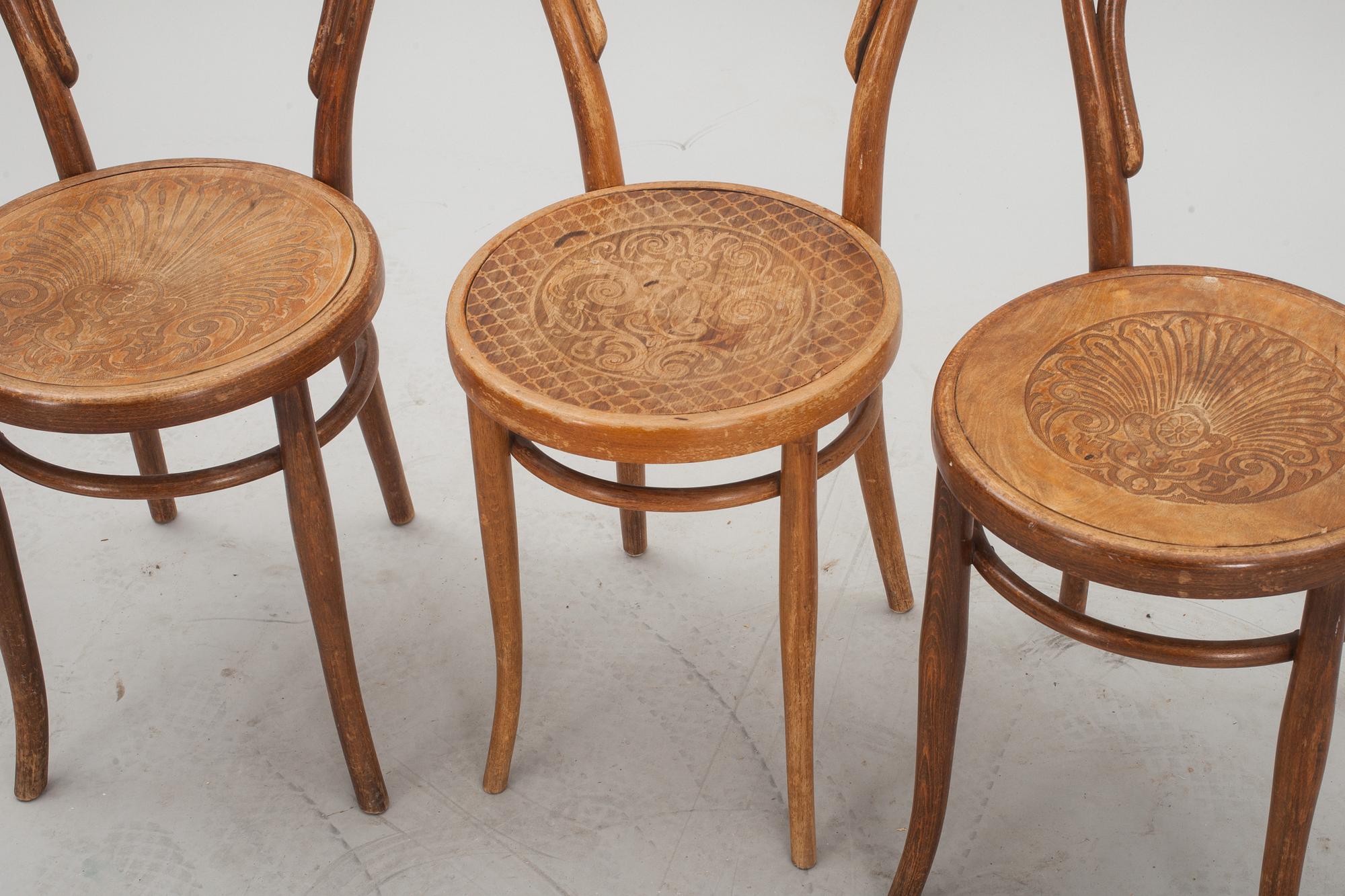 STOLAR, 3 st, Kohn, Österrike. 1900-talets början.