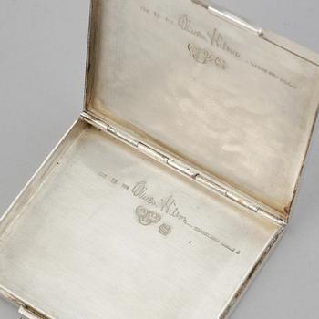 Wiven Nilsson, a sterling silver case, Lund 1960.