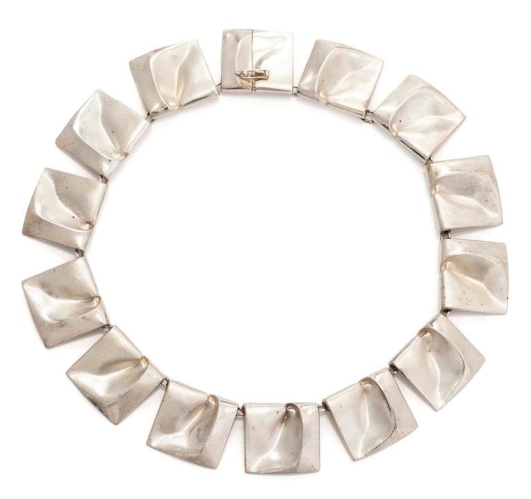 Björn Weckström, kaulaketju, "Planetaariset laaksot", hopea.