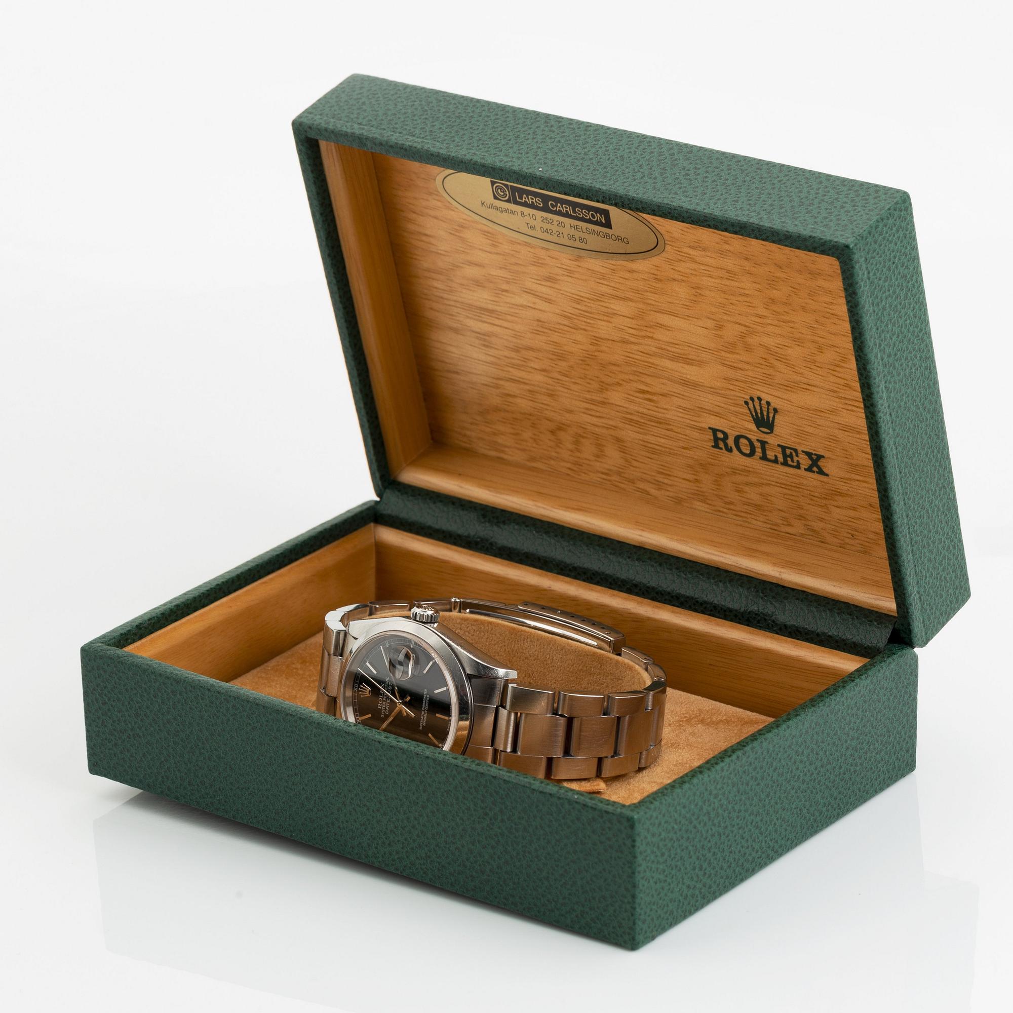 Rolex datejust case size deals