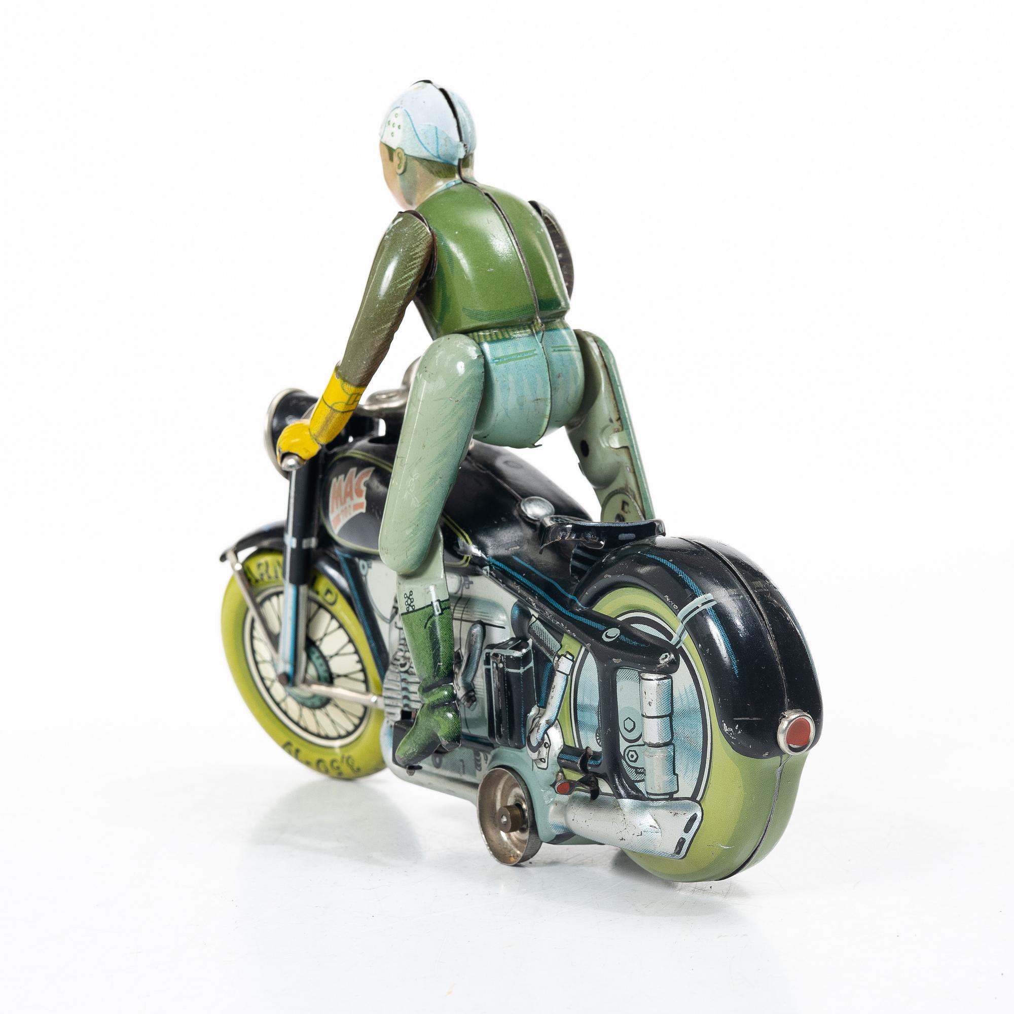 Arnold, tin toy, “Mac 700”, Germany, circa mid-20th century.