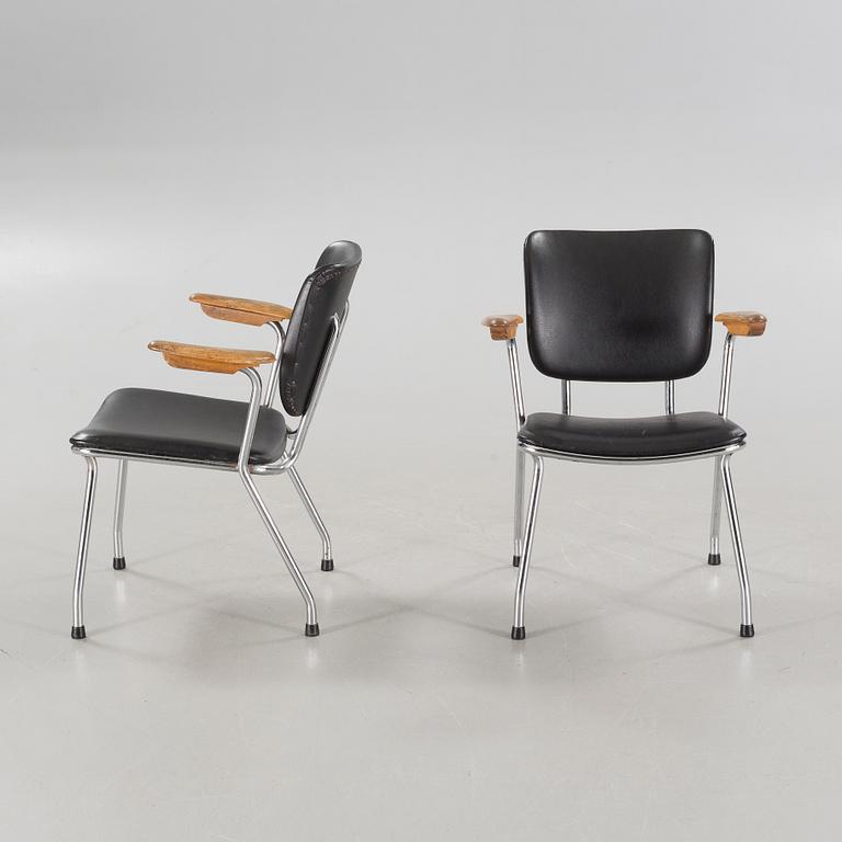 A set of office furniture by Lindqvist Verkstad AB.