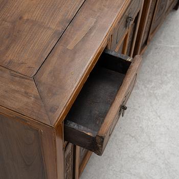 Sängbord, ett par, Kina, 1900-tal.