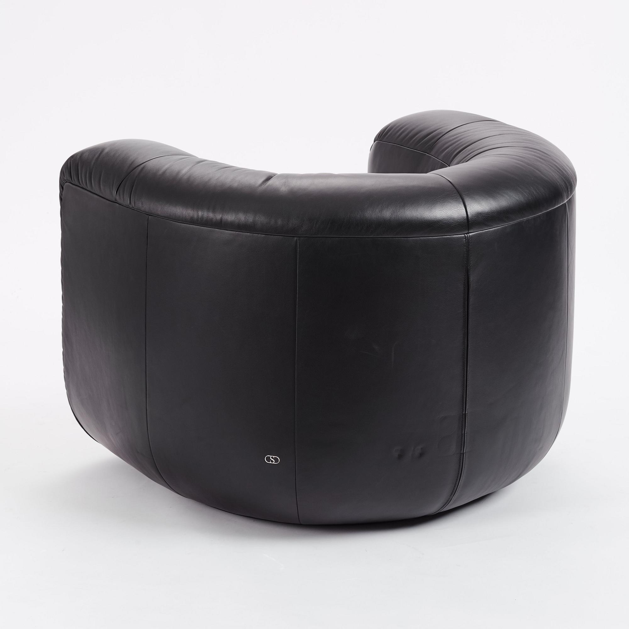 Philippe Malouin, an easy chair, model "DS-707", De Sede, post 2020.