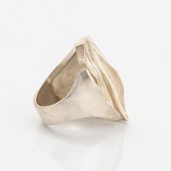 Björn Weckström, ring "Erosion", sterlingsilver, Lapponia.