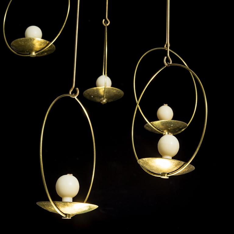 TIMO SARPANEVA, LJUSMOBIL, "Tulitus", Aarikka Finland, 1960-tal.