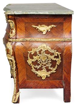 A Swedish Rococo commode by C. Linning.