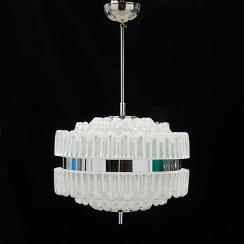 An probably Italian ceiling light, 1960's/70's.