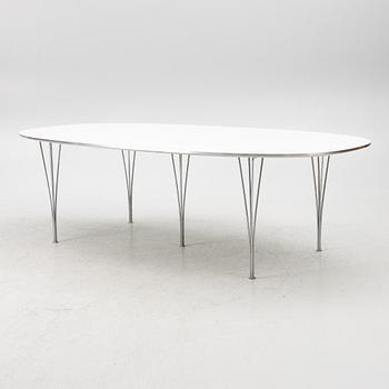 Bruno Mathsson & Piet Hein, matbord, "Superellips", Fritz Hansen, Danmark, 1984.