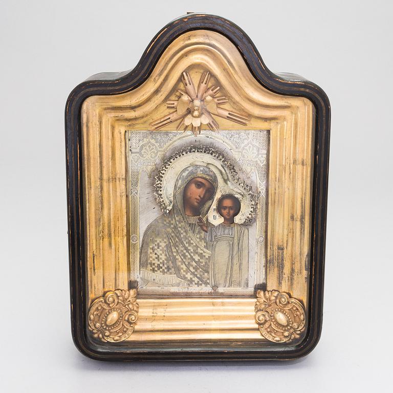 A Russian icon by Ivan Zakharov 1874 Moscow.