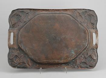 BRICKA, koppar, jugend, 1900-talets början.