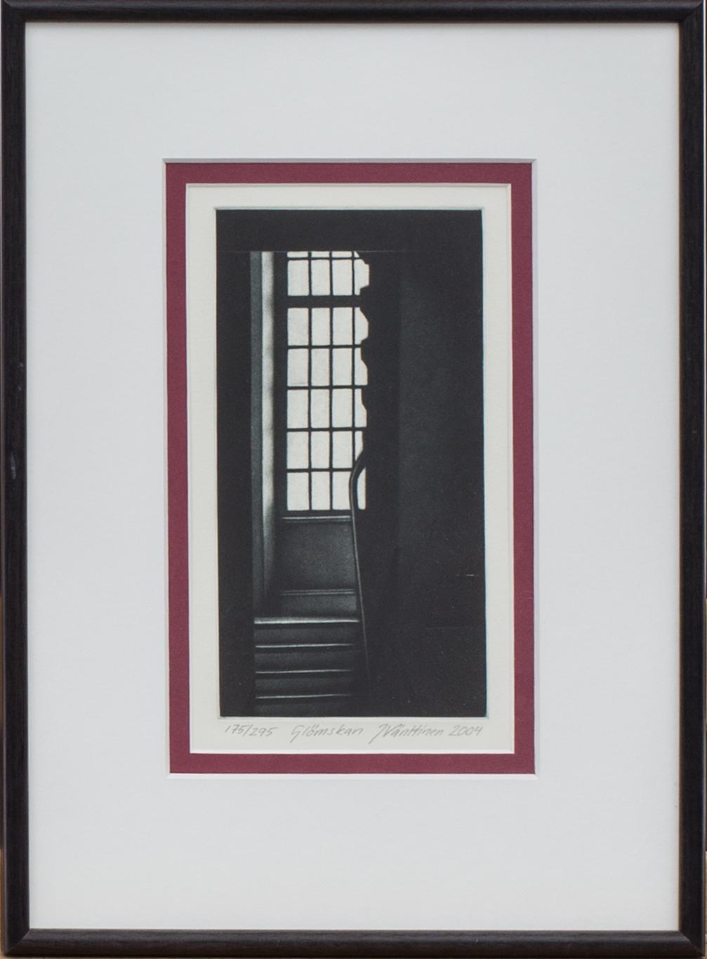 JUKKA VÄNTTINEN, mezzotint, signerad och numrerad 175/295 och daterad 2004.