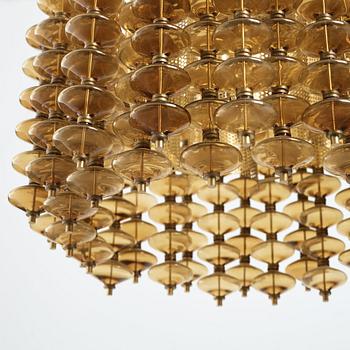 Hans-Agne Jakobsson, an "Estrella" ceiling lamp, model T580/H, Markaryd, Sweden 1960-70's.