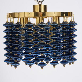 Hans-Agne Jakobsson, an "Estrella" ceiling lamp model T 580, Hans-Agne Jakobsson AB, Markaryd, 1960s-70s.