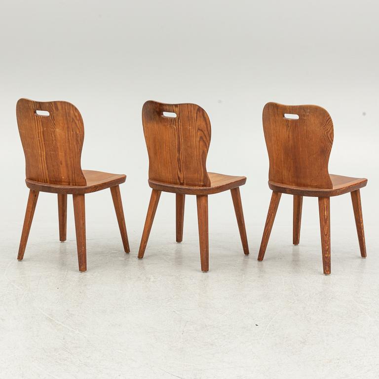 Chairs, 3 pcs, Åby Möbelfabrik, 1930s/40s.