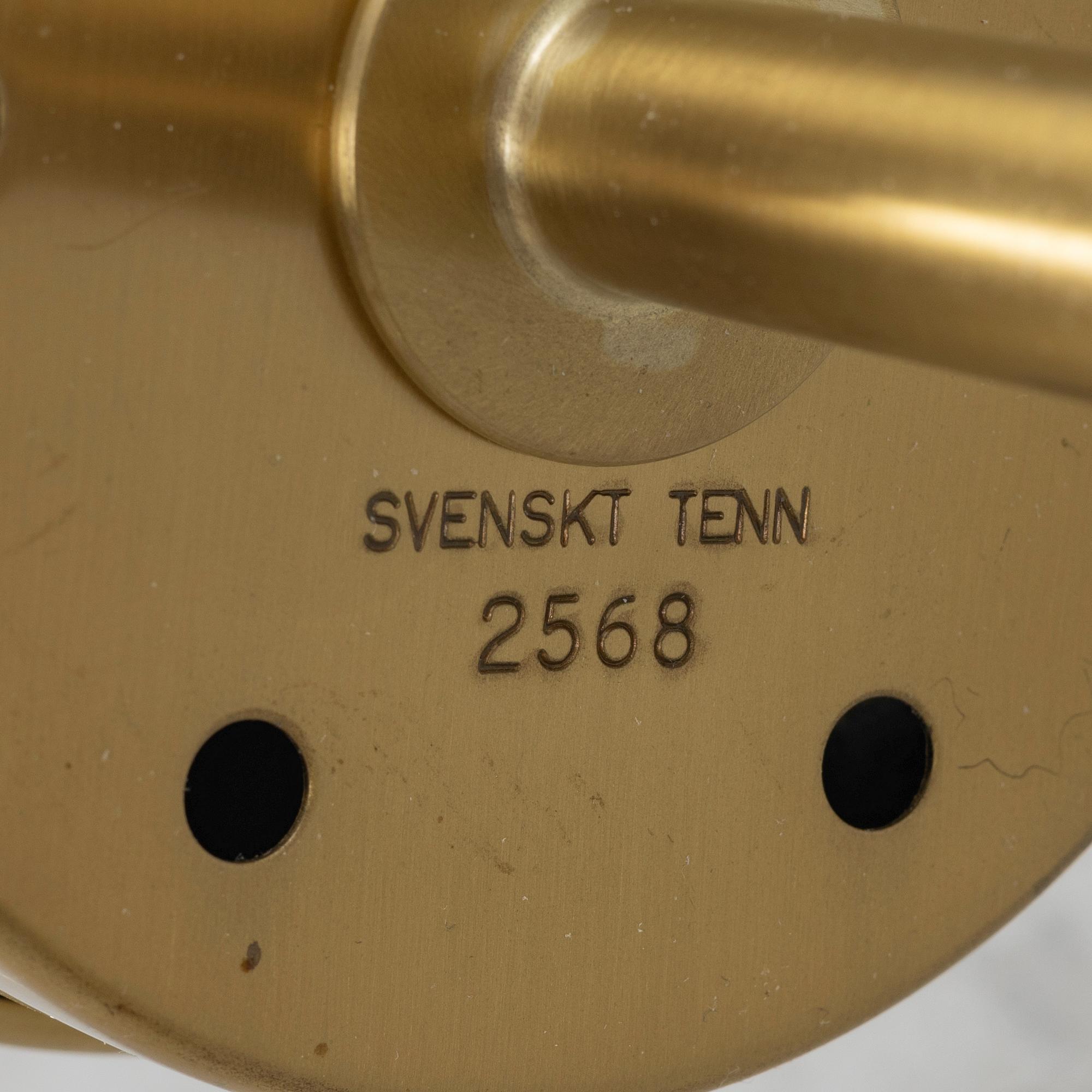 Josef Frank, floor lamp, model G2568, "Little Camel", Svenskt Tenn.