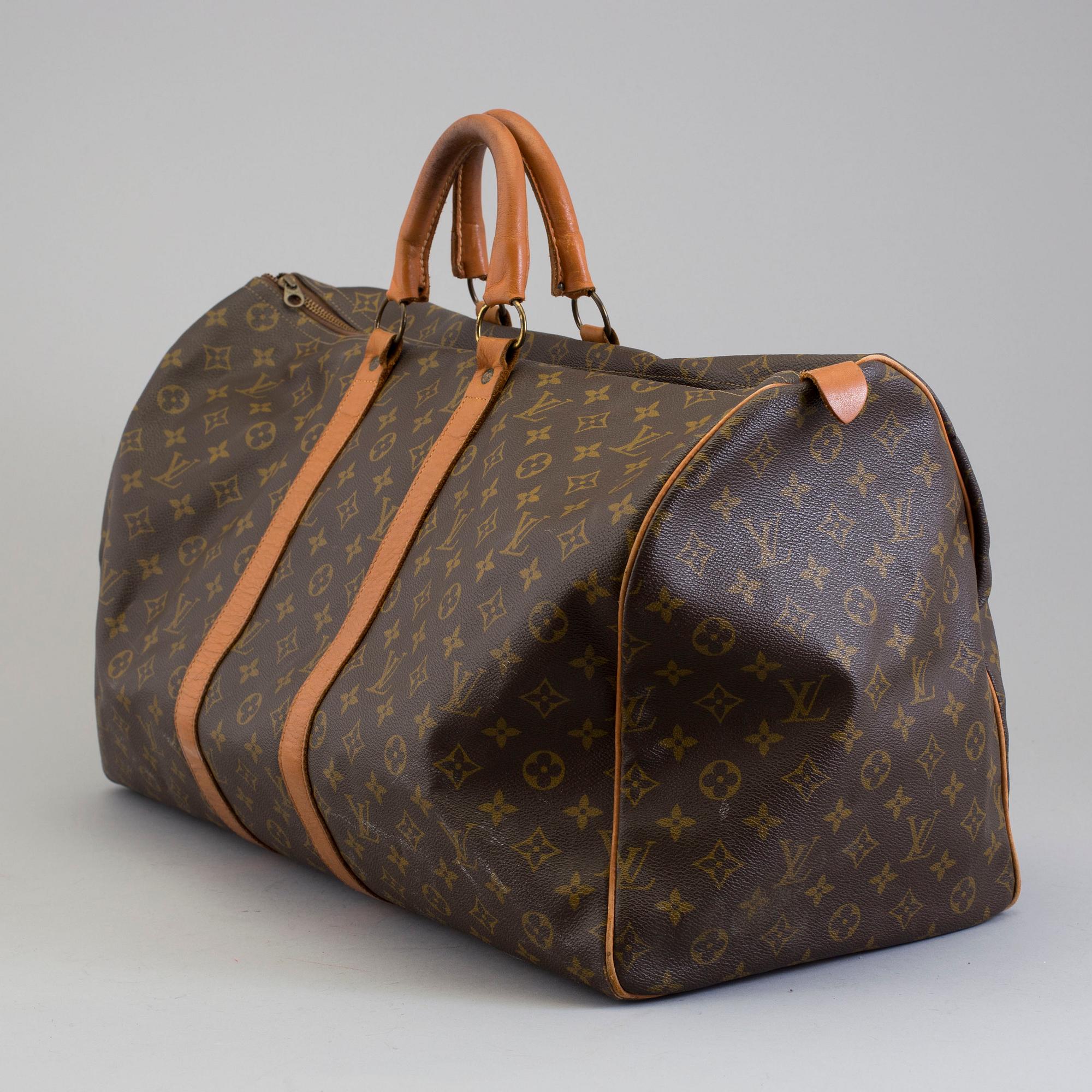 LOUIS VUITTON, "keepall 55" bag.