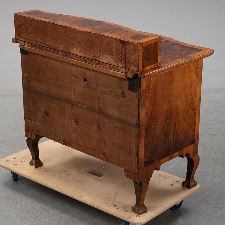 A mid 18th century chest of drawers.