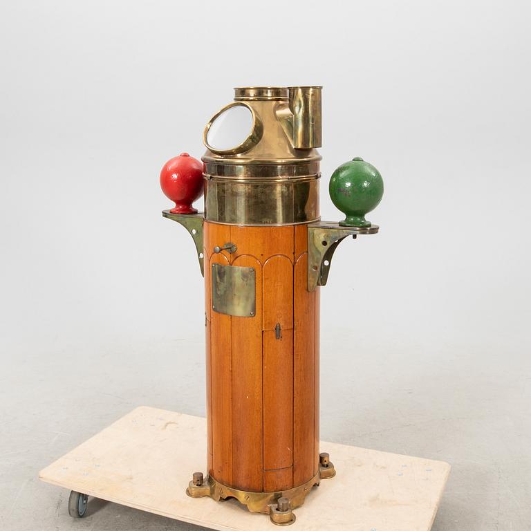An early 1900s binnacle.